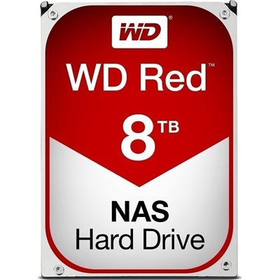 Western Digital Red 8TB HDD Σκληρός Δίσκος 3.5" SATA III 5400rpm με 256MB Cache για NASΚωδικός: WD80EFAX 