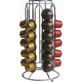 Estia Βάση για 30 Κάψουλες Nespresso Μεταλλική 12.2x12.2x25.3cm 01-1551 Estia Βάση για 30 Κάψουλες Nespresso Μεταλλική 12.2x12.2x25.3cm 01-1551