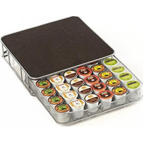 Βάση για 60 Κάψουλες Nespresso Μεταλλική 32x29x6cm 41343