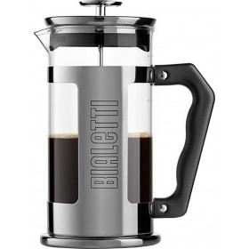 Bialetti Preziosa Καφετιέρα Γαλλικού Χειρός 350ml Inox Ασημί