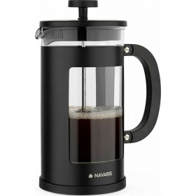 Navaris 46547.02.3 Καφετιέρα Γαλλικού Χειρός 1lt Inox Μαύρη Navaris 46547.02.3 Καφετιέρα Γαλλικού Χειρός 1lt Inox Μαύρη