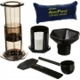 Aerobie Aeropress Coffee Maker With Tote Bag Καφετιέρα Γαλλικού Χειρός 200ml Μαύρη