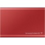 Samsung Portable SSD T7 USB 3.2 / USB-C 500GB 2.5" Metallic Red