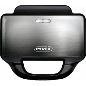 Pyrex SB-230 Τοστιέρα με Αποσπώμενες Πλάκες για 2 Τοστ 1200W Ombre Pyrex SB-230 Τοστιέρα με Αποσπώμενες Πλάκες για 2 Τοστ 1200W Ombre