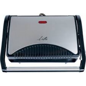 Life STG-100 Τοστιέρα για 2 Τοστ 700W Inox Life STG-100 Τοστιέρα για 2 Τοστ 700W Inox