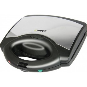 Gruppe TXS 886 C Τοστιέρα με Αποσπώμενες Πλάκες για 2 Τοστ 750W Μαύρη Gruppe TXS 886 C Τοστιέρα με Αποσπώμενες Πλάκες για 2 Τοστ 750W Μαύρη