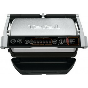 Tefal OptiGrill Initial GC706D Τοστιέρα Γκριλιέρα με Αποσπώμενες Πλάκες 2000W Inox