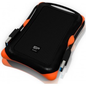 Silicon Power Armor A30 USB 3.0 Εξωτερικός HDD 2TB 2.5" Μαύρο/Πορτοκαλί