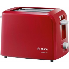Bosch TAT 3A014 Φρυγανιέρα 2 Θέσεων 980W Κόκκινη