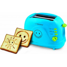 Esperanza Smiley EKT003B Φρυγανιέρα 2 Θέσεων 750W Μπλε