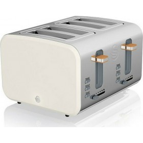 Swan ST14620WHTN Φρυγανιέρα 4 Θέσεων 1500W Λευκή Swan ST14620WHTN Φρυγανιέρα 4 Θέσεων 1500W Λευκή