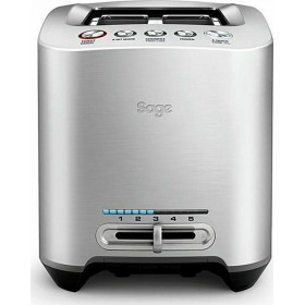 Sage The Smart Toast Φρυγανιέρα 2 Θέσεων 1000W Inox
