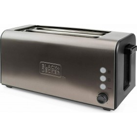 Black &amp Decker BXTO1500E Φρυγανιέρα 2 Θέσεων 1500W Inox