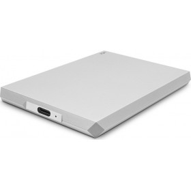 Lacie Mobile Drive USB 3.1 / USB-C Εξωτερικός HDD 2TB 2.5" Moon Silver