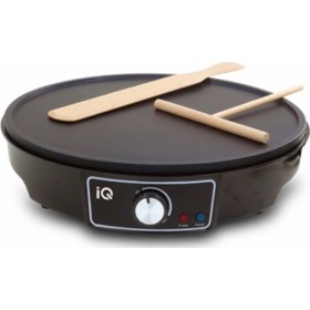 IQ KC-1124 Κρεπιέρα 30cm Μαύρη 1000W IQ KC-1124 Κρεπιέρα 30cm Μαύρη 1000W