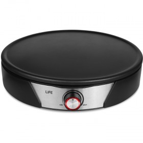 Life 221-0234 Κρεπιέρα 37cm Μαύρη 1500W Life 221-0234 Κρεπιέρα 37cm Μαύρη 1500W