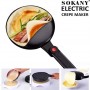Sokany SP-5208 Κρεπιέρα 20cm Μαύρη 650W