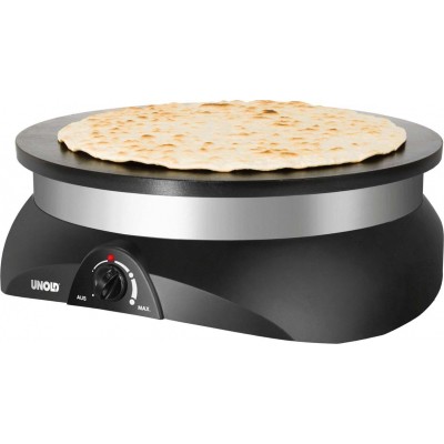 Unold 48155 Κρεπιέρα 33cm Μαύρη 1250W