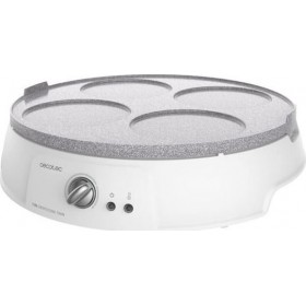 Cecotec Fun Crepestone Twin Κρεπιέρα 30.5cm Λευκή 1200W Cecotec Fun Crepestone Twin Κρεπιέρα 30.5cm Λευκή 1200W