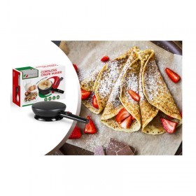 Magnani 8720195386575 Κρεπιέρα 20cm Μαύρη 800W Magnani 8720195386575 Κρεπιέρα 20cm Μαύρη 800W