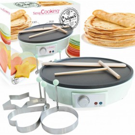 SCC-3899 Κρεπιέρα 28cm Πράσινη 1000W SCC-3899 Κρεπιέρα 28cm Πράσινη 1000W