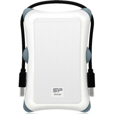 Silicon Power Armor A30 USB 3.0 Εξωτερικός HDD 1TB 2.5" Λευκό