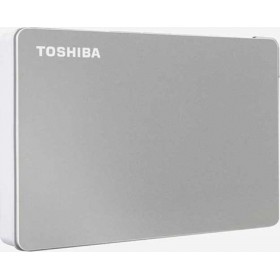 Toshiba Canvio Flex USB 3.2 Εξωτερικός HDD 1TB 2.5" Ασημί