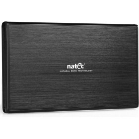 Natec Rhino Go Θήκη για Σκληρό Δίσκο 2.5" SATA III με σύνδεση USB3.0 σε Γκρι χρώμαΚωδικός: NKZ-0941 