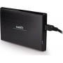 Natec Rhino Go Θήκη για Σκληρό Δίσκο 2.5" SATA III με σύνδεση USB3.0 σε Γκρι χρώμαΚωδικός: NKZ-0941 