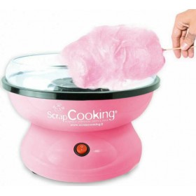 Scrap Cooking Μηχανή για Μαλλί της Γριάς 28cm Ροζ