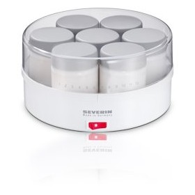 Severin JG 3516 Γιαουρτομηχανή με Βαζάκια 1.05lt Λευκή 13W Severin JG 3516 Γιαουρτομηχανή με Βαζάκια 1.05lt Λευκή 13W