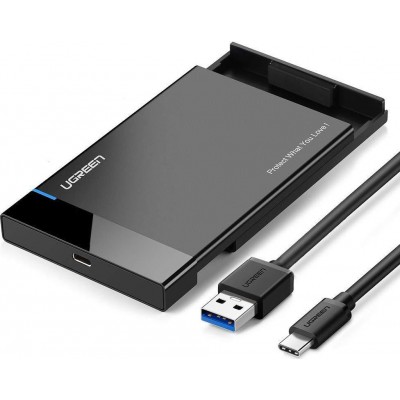 Ugreen Θήκη για Σκληρό Δίσκο 2.5" SATA III με σύνδεση USB 3.1 Type-CΚωδικός: 50743 