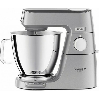 Kenwood Titanium Chef Baker KVL85.704SI Κουζινομηχανή 1200W με Ανοξείδωτο Κάδο 7lt