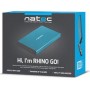 Natec Rhino Go Θήκη για Σκληρό Δίσκο 2.5" SATA III με σύνδεση USB3.0 σε Μπλε χρώμαΚωδικός: NKZ-1280 