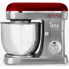 Izzy IZ-1501 Κουζινομηχανή 1300W με Ανοξείδωτο Κάδο 5lt Ruby Red Izzy IZ-1501 Κουζινομηχανή 1300W με Ανοξείδωτο Κάδο 5lt Ruby Red