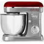 Izzy IZ-1501 Κουζινομηχανή 1300W με Ανοξείδωτο Κάδο 5lt Ruby Red