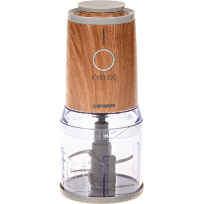 Gruppe Kyklos PDH402 PL Πολυκόπτης Multi 400W με Δοχείο 500ml Wood