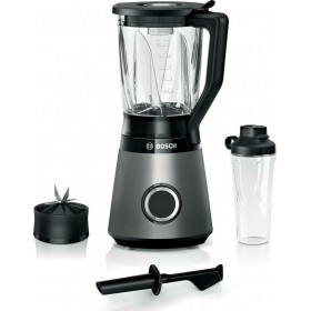 Bosch MMB6174S Μπλέντερ για Smoothies με Γυάλινη Κανάτα 1.5lt 1200W Γκρι