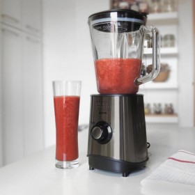 Black &amp Decker BXJB800E Μπλέντερ με Γυάλινη Κανάτα 1.5lt 800W Γκρι