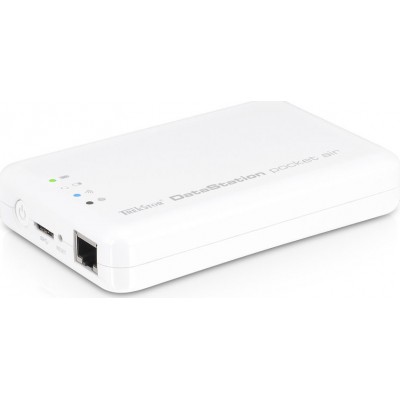 TrekStor DataStation Pocket Air Θήκη για Σκληρό Δίσκο 2.5" SATA III με σύνδεση Ethernet/USB3.0/WiFi σε Λευκό χρώμαΚωδικός: 86900