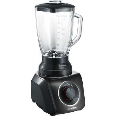 Bosch MMB42G0B Μπλέντερ με Γυάλινη Κανάτα 1.5lt 700W Μαύρο