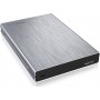 RaidSonic Icy Box IB-241WP Θήκη για Σκληρό Δίσκο 2.5" SATA III με σύνδεση USB3.0 σε Ασημί χρώμαΚωδικός: 60156 