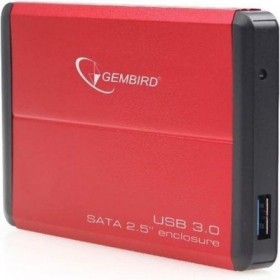 "Gembird Θήκη για Σκληρό Δίσκο 2.5"" SATA III με σύνδεση USB3.0 σε Κόκκινο χρώμαΚωδικός: EE2-U3S-2-R " Gembird Θήκη για Σκληρό Δίσκο 2.5" SATA III με σύνδεση USB3.0 σε Κόκκινο χρώμαΚωδικός: EE2-U3S-2-R
