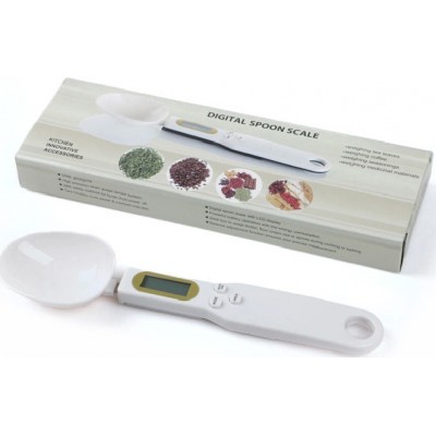 PS-100679 Ψηφιακή Ζυγαριά Κουζίνας 0.1gr/0.5kg Λευκή