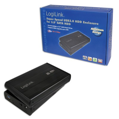 LogiLink Θήκη για Σκληρό Δίσκο 3.5" SATA III με σύνδεση USB3.0Κωδικός: UA0107 