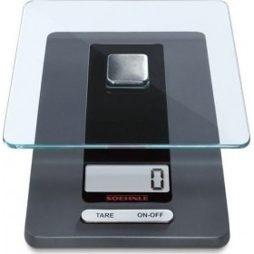 Soehnle Fiesta Ψηφιακή Ζυγαριά Κουζίνας 1gr/5kg Γκρι