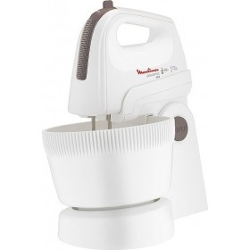 Moulinex HM6151 Μίξερ με Πλαστικό Κάδο 3.3lt Λευκό 500W