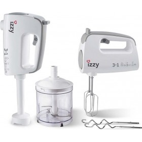 Izzy IZ-1001 Μίξερ Χειρός 400W Λευκό