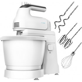 Cecotec PowerTwist 500 Gyro Μίξερ με Πλαστικό Κάδο 3.5lt Λευκό 500W