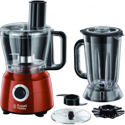 Russell Hobbs Desire 24730-56 Πολυμίξερ 600W με Κάδο 2.5lt και Κανάτα Μπλέντερ Κόκκινο